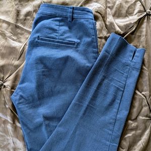 H&M - Navy Cropped Capri Pants